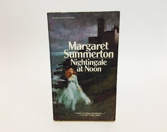 Vintage Gothic Romance Book Nightingale At Noon by Margaret Summerton 1962 Paperback