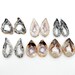 Agate Geode Slice Pairs - Druzy Agate Slice - High Quality Agate Slice PAIRS wire wrapping (RK137B4)