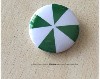 badge 25 mm "Windmill green 02"