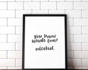 Bar Cart Art Print, Quote Art, Bar Cart Printable, Bar Cart, Best Friend Gift, Wall Art PRINTS, Rustic Bar Cart, Printable Wall Art