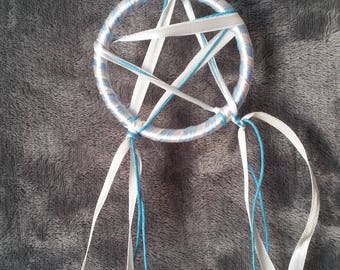 small pagan Pentagram Dreamcatcher