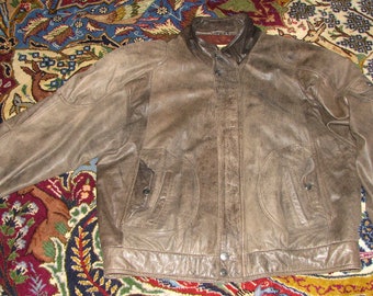 1990s Leather Jacket - Vintage Leather Jacket