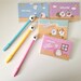 Molang premium quality cute kawaii kitsch mini notebook watermelon home beach washing line