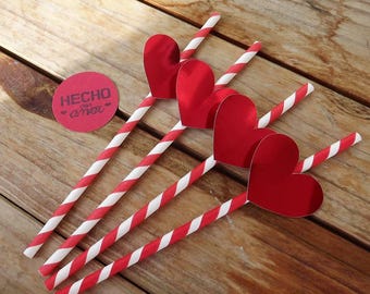 Pitillos, pajitas, popotes, decorados, personalizados a tu gusto y para cualquier motivo de celebrecion.
