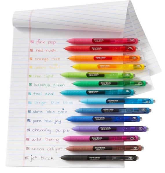 Paper Mate InkJoy Gel Pens in 14 different colors