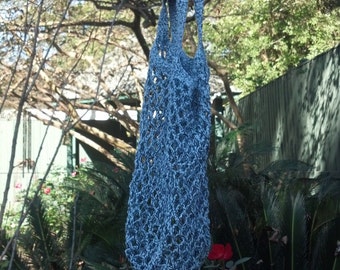 Market Bag, Flower Patterened Base