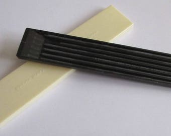Rare Old Vintage Czechoslovakia Box of 6 pcs pencil graphits - BOHEMIA WORKS