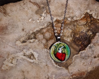 Magickal Mend a Broken Heart Necklace A-74