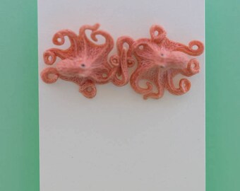 Octopus Spirit Animal Earrings