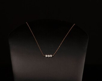 Triple Pearl Necklace