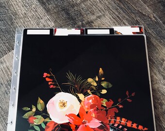 Planner DIVIDERS, Disc Bound Dividers, A5 Dividers, TUL Dividers, Arc Dividers, Levenger Dividers, ECLP Divider, Laminated Dividers