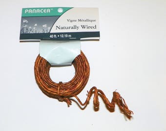 Grapevine Wire, 200 Feet of Heavy Duty Wire, 5 SPOOLS Great for Wedding Crowns and Head Pieces, Floral Wraps Bouquets