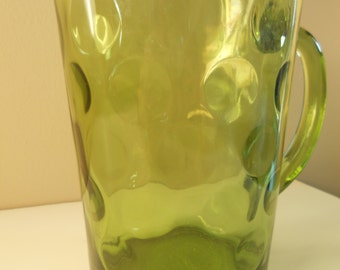 Hazel Atlas Eldorado-Green Pitcher