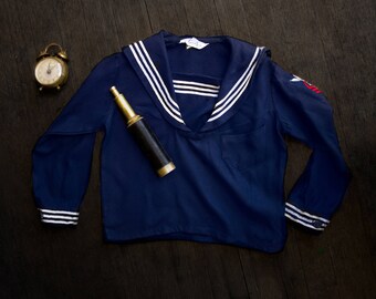 Good Lad Boys Vintage Sailor Shirt - size 5