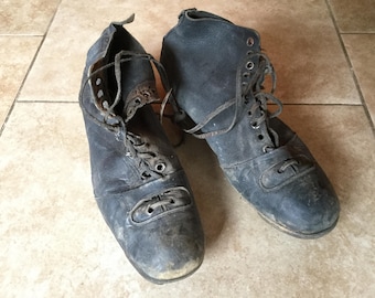 Antique 1930-40 Australian Football Cleats, Footy, AFL