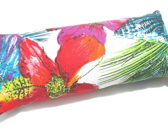 Hot Cold Pack, Yoga Eye Pillow, Aromatherapy, Lavender Eye Pillow, Sleep Aid, Floral, Flax, Gift For Her, Relaxation Pillow, Yoga Gift