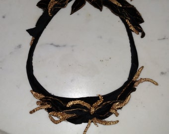 Velvet Civil War Headdress (1861)