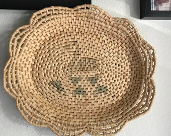 Vintage coil basket * reduced pricing