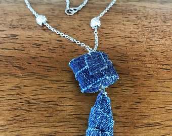 Handmade Raindrop Pendant Necklace