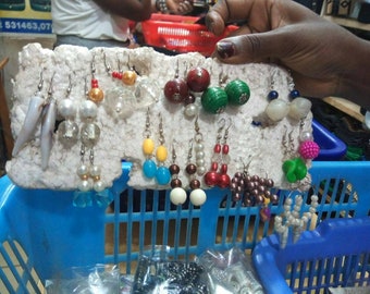 Varieties of earrings