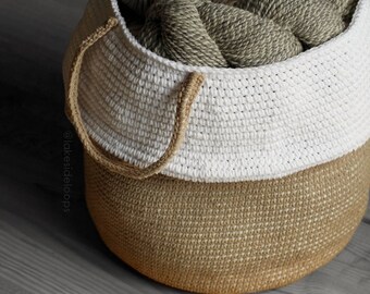 Crochet Pattern - Monroe Belly Basket