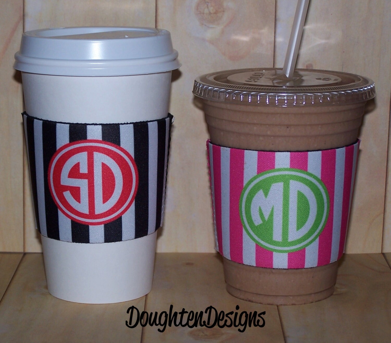Personalized Coffee Sleeve Coffee Cup Sleeve Reusable