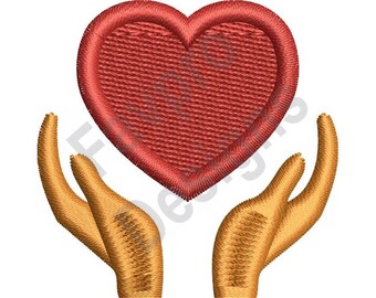 Giving Love - Machine Embroidery Design