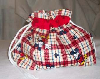 BlueButterflyBags Micky Mouse 4 skein project bag