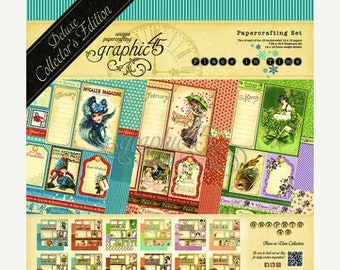 ON SALE Graphic 45 Deluxe Collector's Edition A PLace in Time Paper Kit