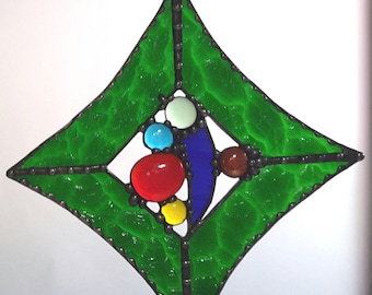 Stained Glass Leadlight Suncatcher