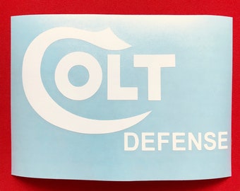 Colt Defense Logo Vinyl Decal