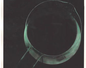 Green Tinted Coffee Pot