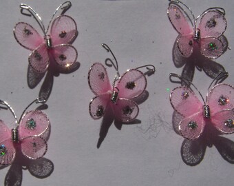 72 pc Handmade Butterflies - Choose your color