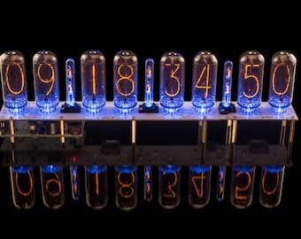 Nixie Tubes Clock IN-18 PCB Assembled For 4, 6, 8 Tubes, DIY, Arduino