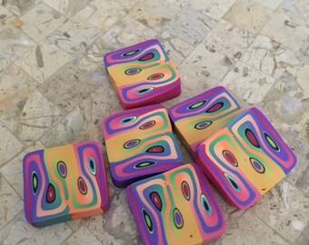Polymer Clay Beads by TLS Clay Design
