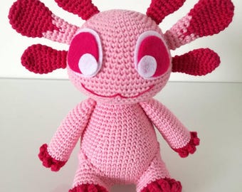 Axolotl crochet pattern / PDF EN