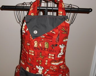 Bistro Italian Chef Women's Apron