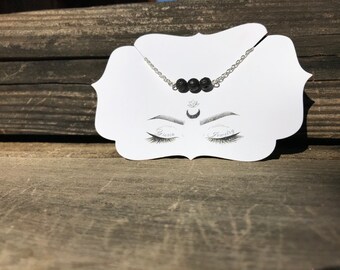 Aromatherapy Lava Stone Necklace