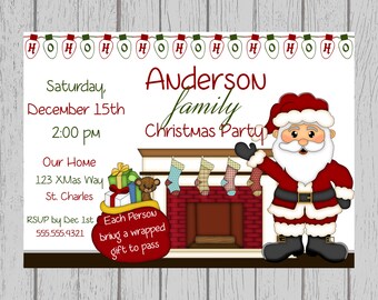 Christmas Party Invitation