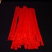 8" Red ZIpper