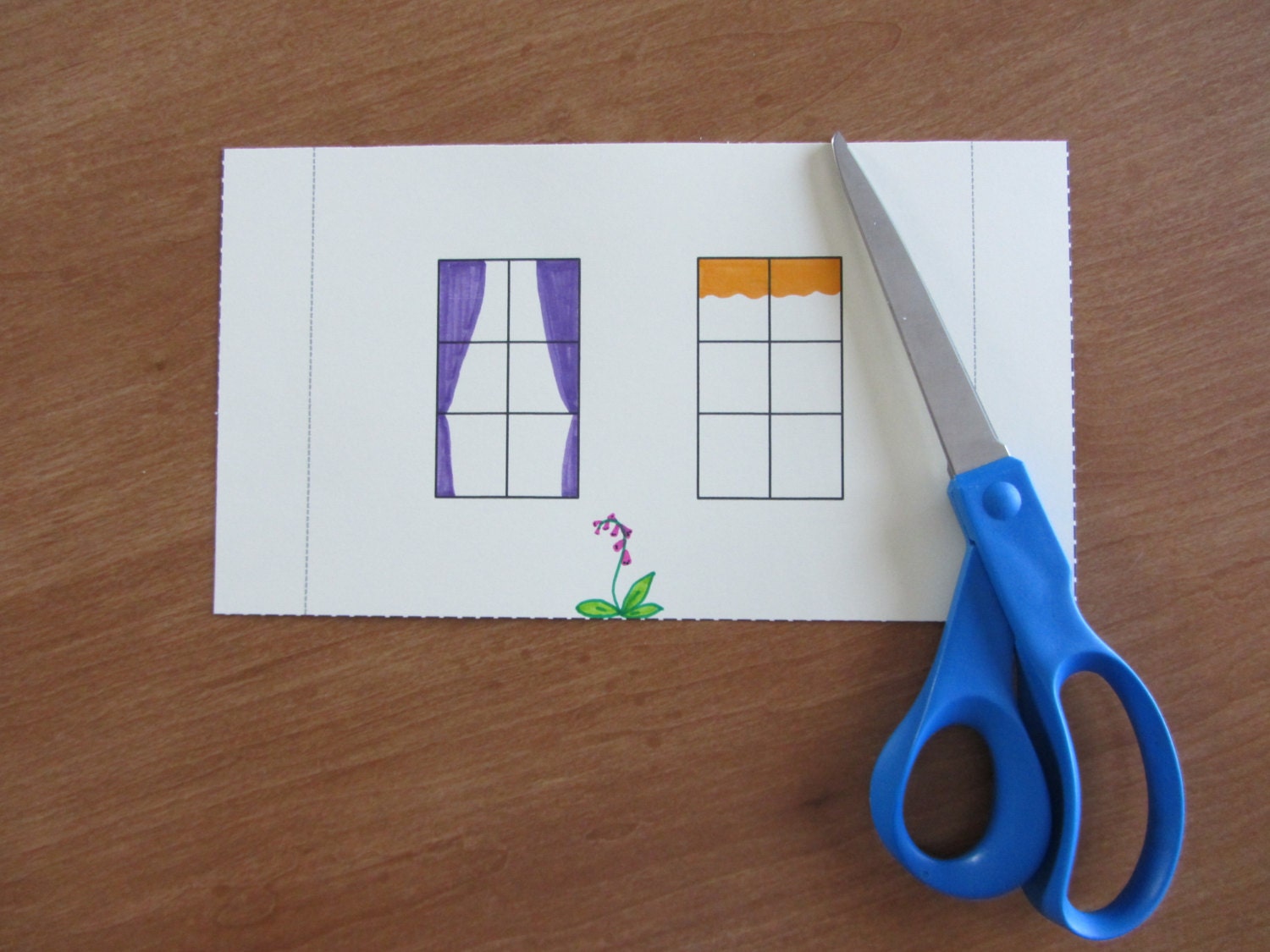 3d Paper House Craft For Kids Instant Template From 3d Paper House Craft For Kids Instant Template