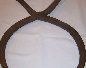Ice Tongs, Hay Tongs, Primitive Hook, Antique Tongs, Rustic Patina