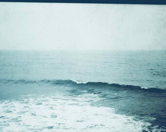 Italy, Sicily. Syracuse-the sea. Photography. Blue picture. Photographic print.