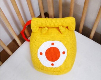 Rotary Phone Decorative Pillow