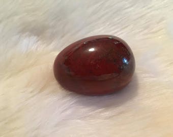 Medium/Large Undrilled Snakeskin Jasper~Sacred Sexuality~Women's Wisdom~Sensual Wellness~Jasper Yoni Egg