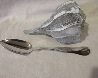Antique Boston, Mass. Coin Silver Serving Spoon