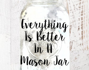 11x14 Photographic Print: Mason Jar