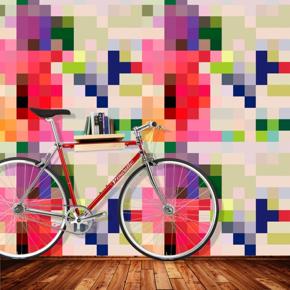 Pixel Lover Removable Wall Covering Art Self Adhesive