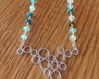 Roman glass beaded necklace