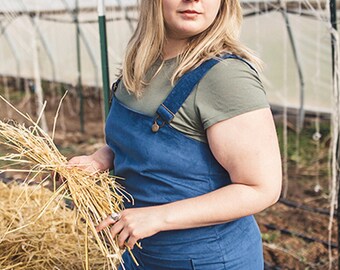 Corduroy Overall dress, retro Jumper, vintage jumper, Corduroy Jumper, Womens Romper, Jumper Dress